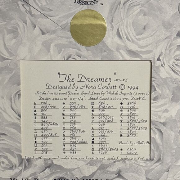 Mirabilia Cross Stitch MD8 The Dreamer - Picture 4 of 4